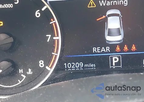 2025 Nissan Altima Sr из США, поврежденный, VIN 1N4BL4CV2SN303369